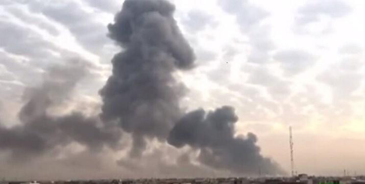 انفجار مهیب در بندر نشطون استان المهره یمن