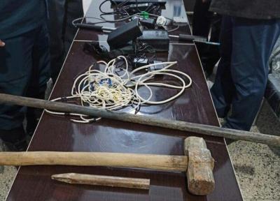 دستگیری یک باند حفاری غیرمجاز در شهرستان بهمئی