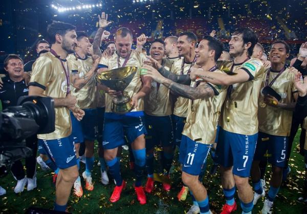شانس بالای زنیت برای رسیدن به سومین جام قهرمانی متوالی لیگ برتر روسیه