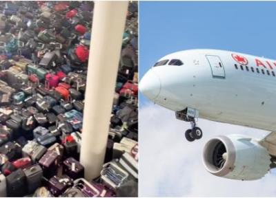 بحران گم شدن چمدان مسافران Air Canada