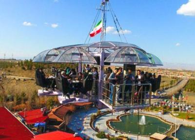 رستوران معلق مشهد ، اولین رستوران معلق ایران و خاورمیانه
