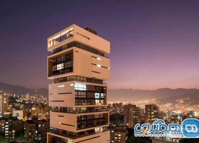 معماری برج مسکونی انرژی زنده ، اثری به یاد ماندنی در کلمبیا