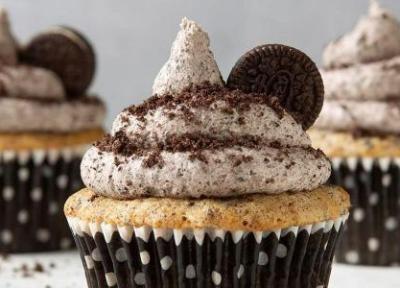 طرز تهیه کاپ کیک اورئو